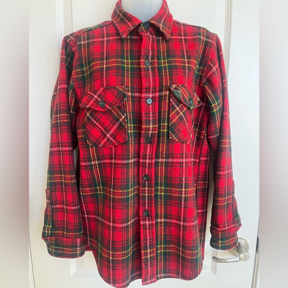 Vintage Made in the USA Woolrich Flannel